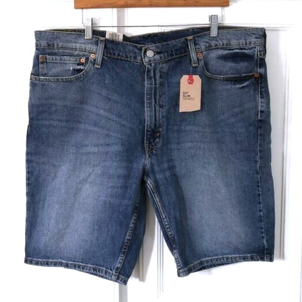 Levi's Men's 511 Slim Stretch Jean Shorts Medium Wash Size 40